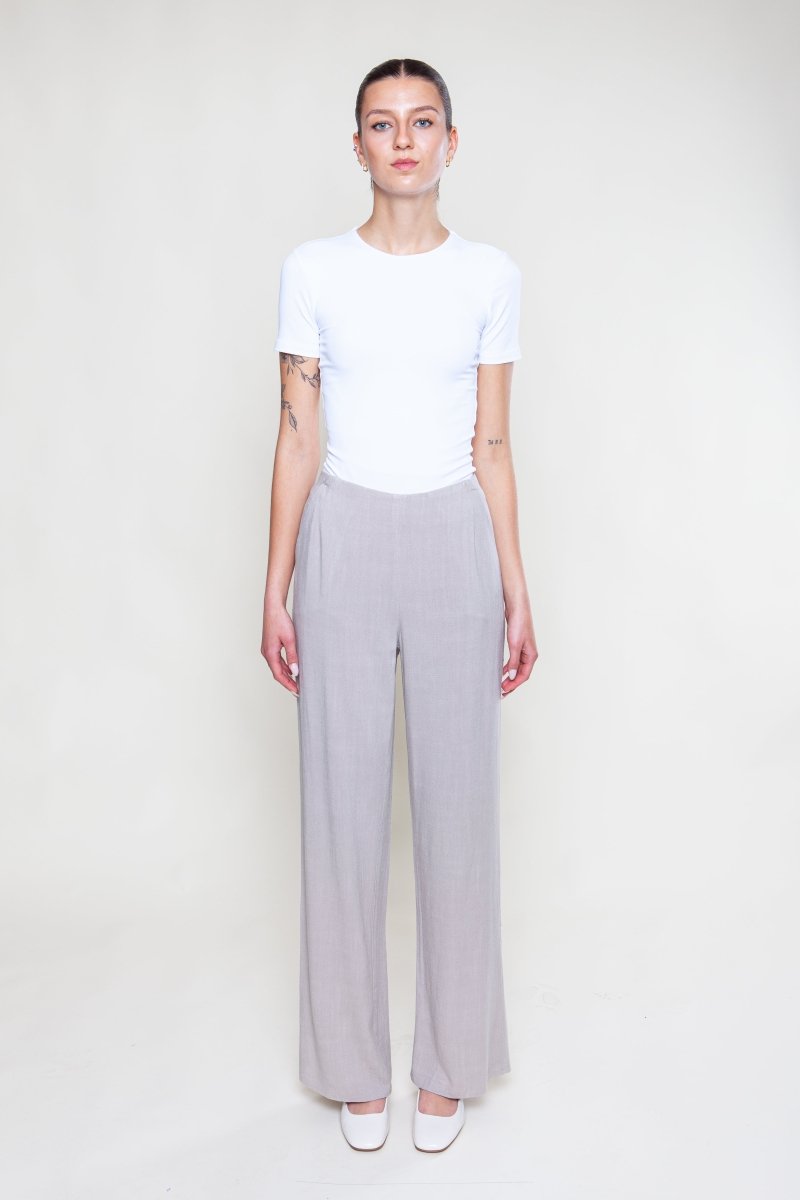 Chill Sommer  Hose Beige