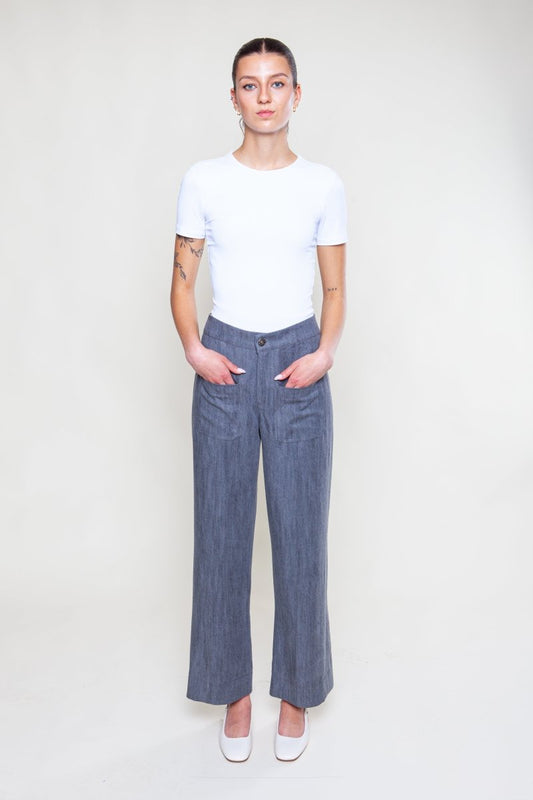 Sea Jeans Hose Grau